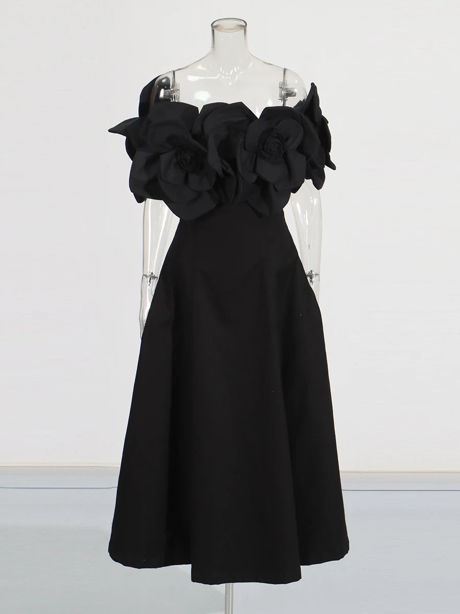 DESIGN MIRRACH FASHIONABLE MIDI DRESS