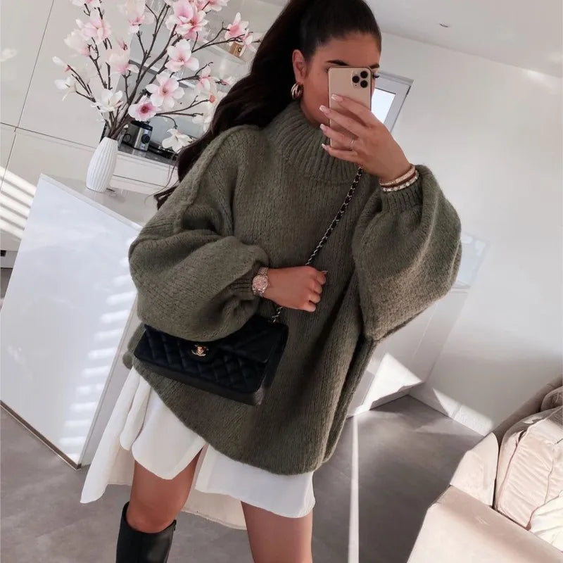 MIRRACH DESIGN WOMEN'S KNITTED SWEATER