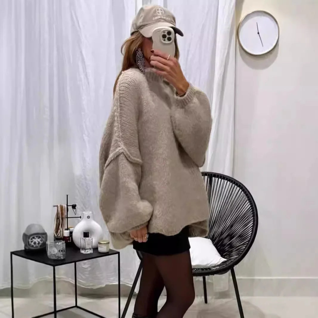 MIRRACH DESIGN WOMEN'S KNITTED SWEATER