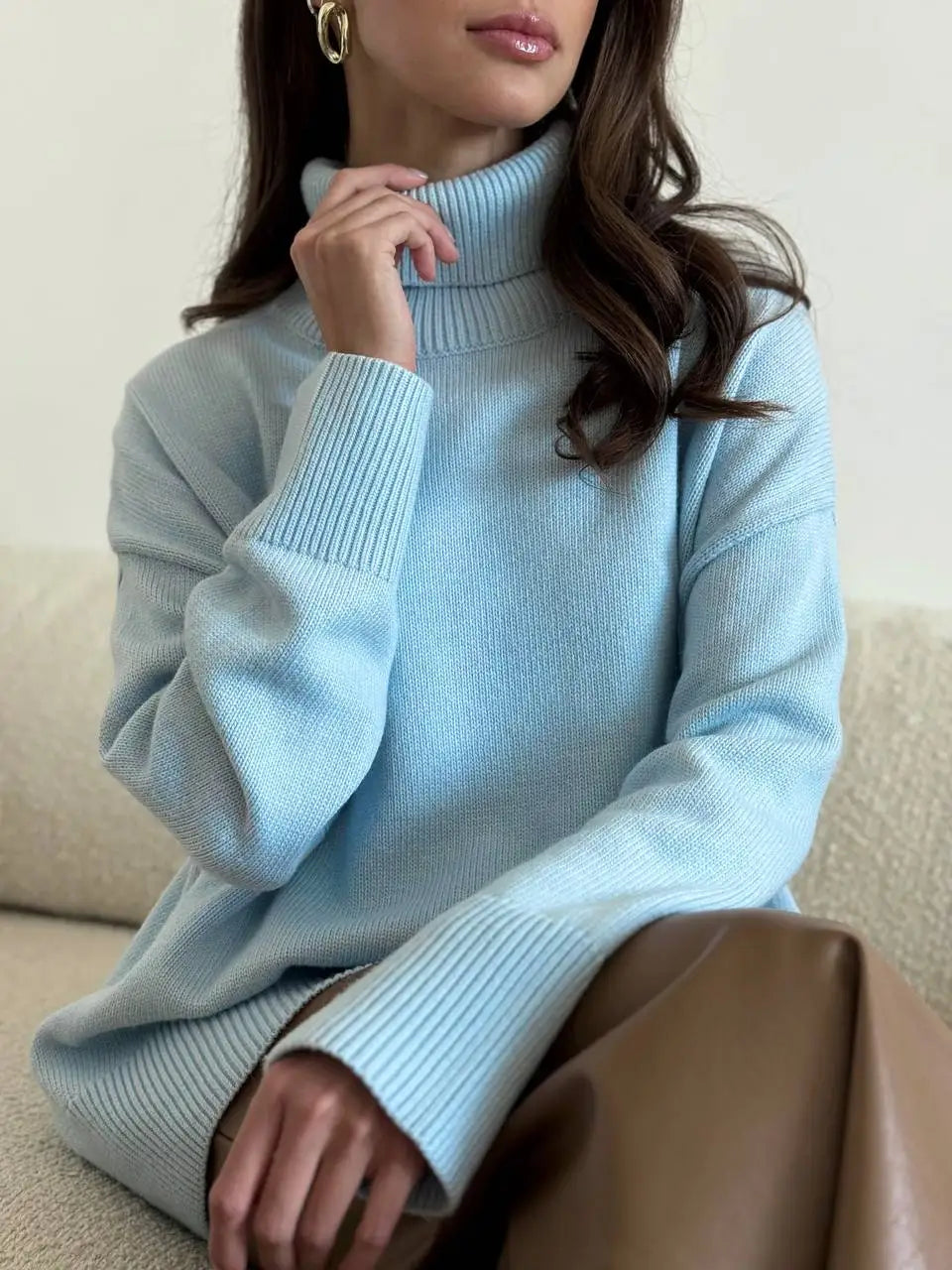 MIRRACH DESIGN WOMEN'S KNITTED SWEATER