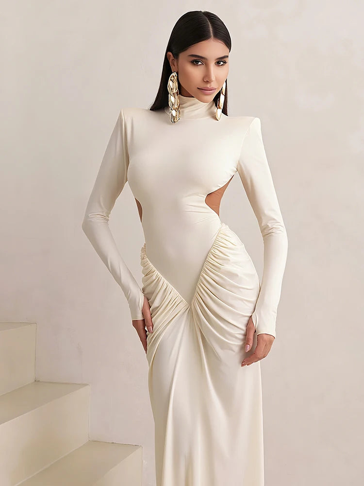 MIRRACH DESIGN MAXI DRESS