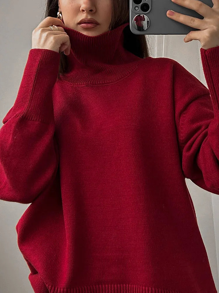 MIRRACH DESIGN WOMEN'S KNITTED SWEATER