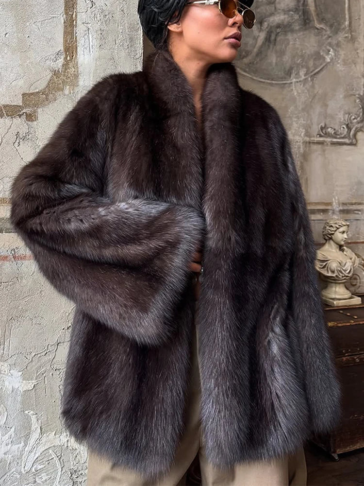 MIRRACH DESIGN WOMEN'S FUR COAT