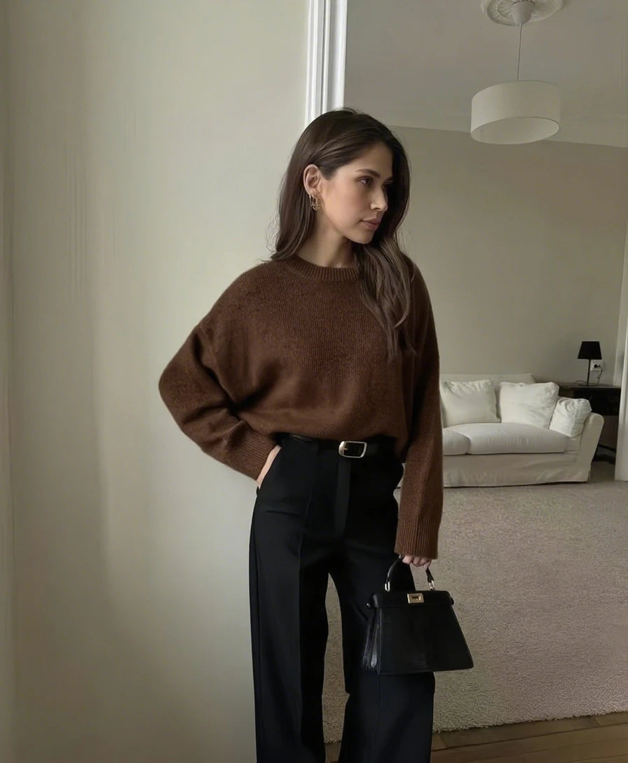 MIRRACH DESIGN WOMEN'S KNITTED SWEATER SENNA