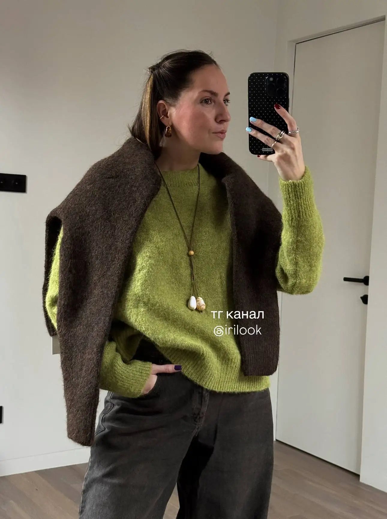 MIRRACH DESIGN WOOL SWEATER FOR WOMEN
